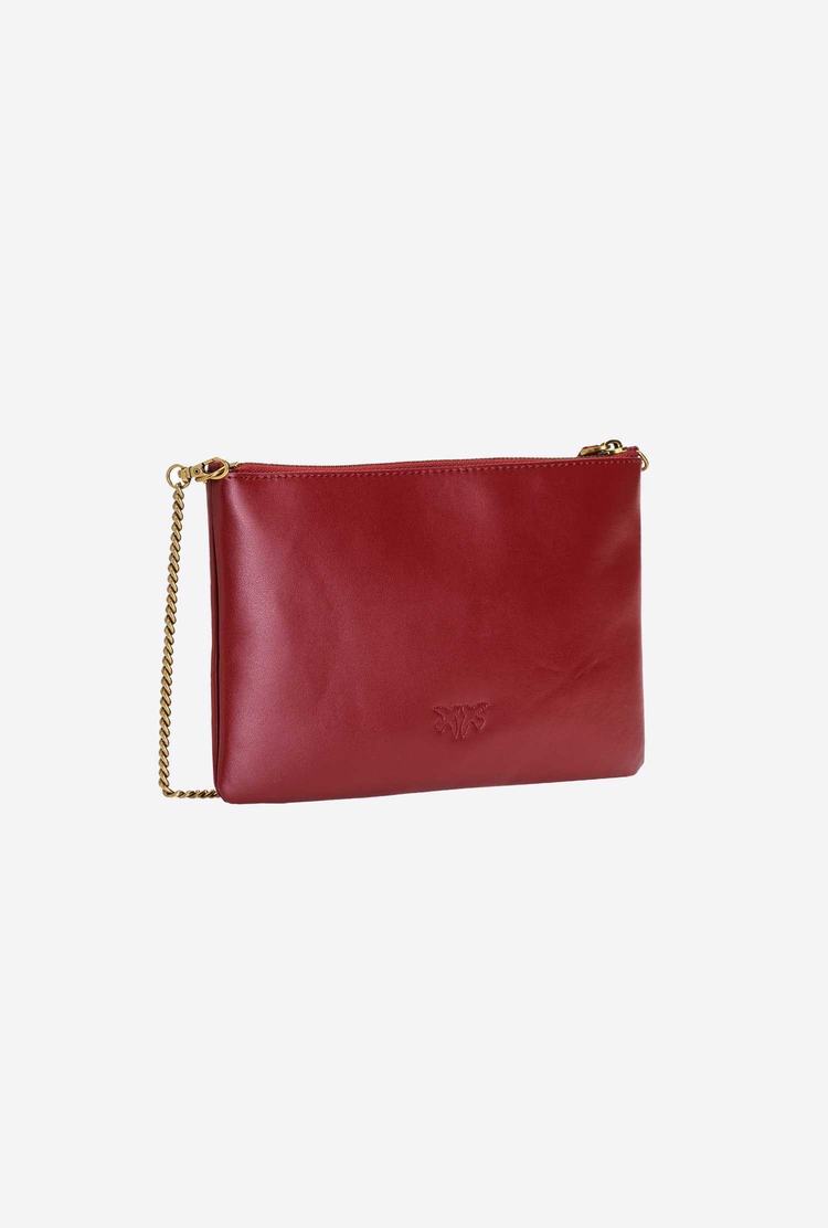 Dámské Crossbody Kabelky Pinko Byty Love Bag Simply Červené Zlaté | CZ-40359829