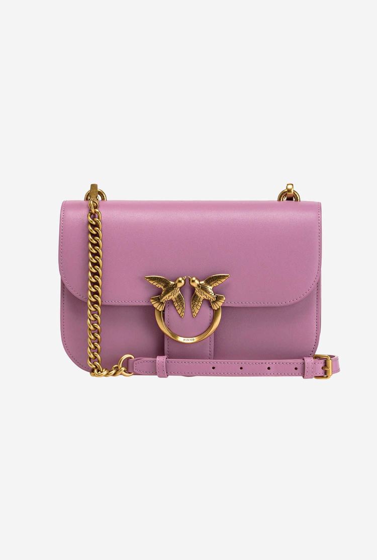 Dámské Crossbody Kabelky Pinko Classic Love Bag Bell Simply Růžové Zlaté | CZ-91065839