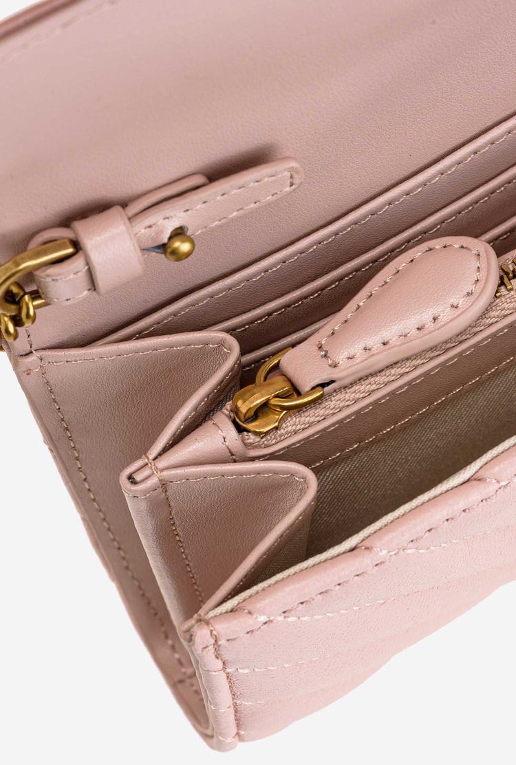 Dámské Crossbody Kabelky Pinko Love Bag Simply Růžové Zlaté | CZ-69145739