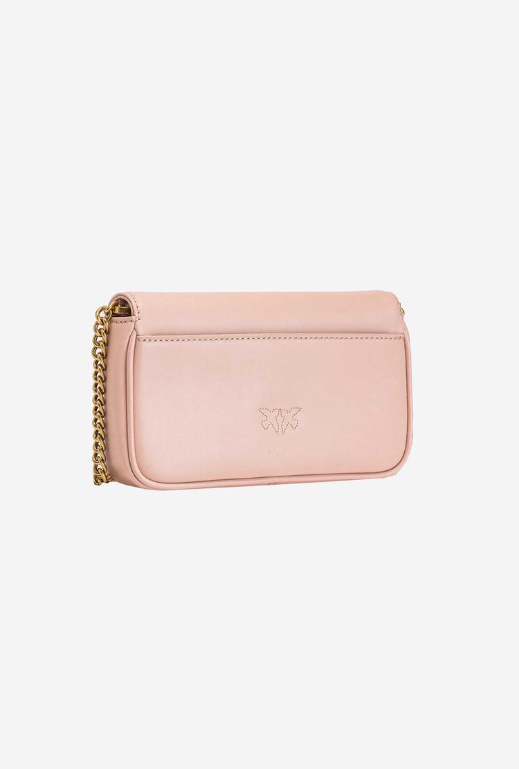 Dámské Crossbody Kabelky Pinko Pocket Love Bag Simply Růžové Zlaté | CZ-17930529