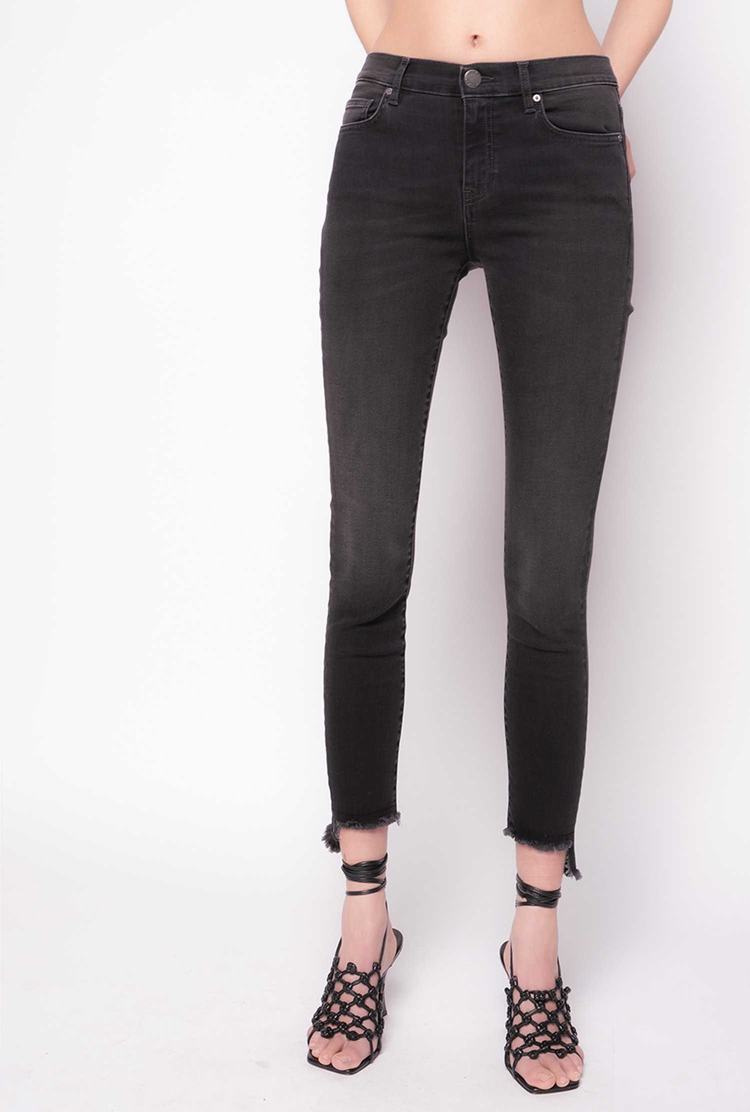 Dámské Džíny Pinko Hubená Black Stretch Denim Černé | CZ-73029189