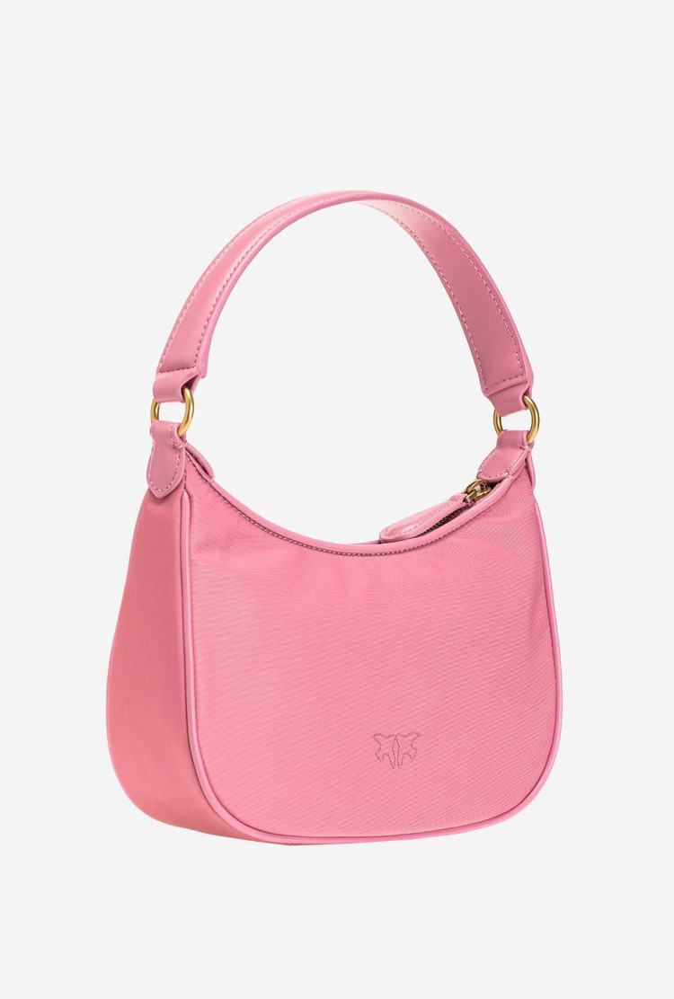 Dámské Kabelky Přes Rameno Pinko Mini Half Moon Bag Recycled Růžové Zlaté | CZ-90835769