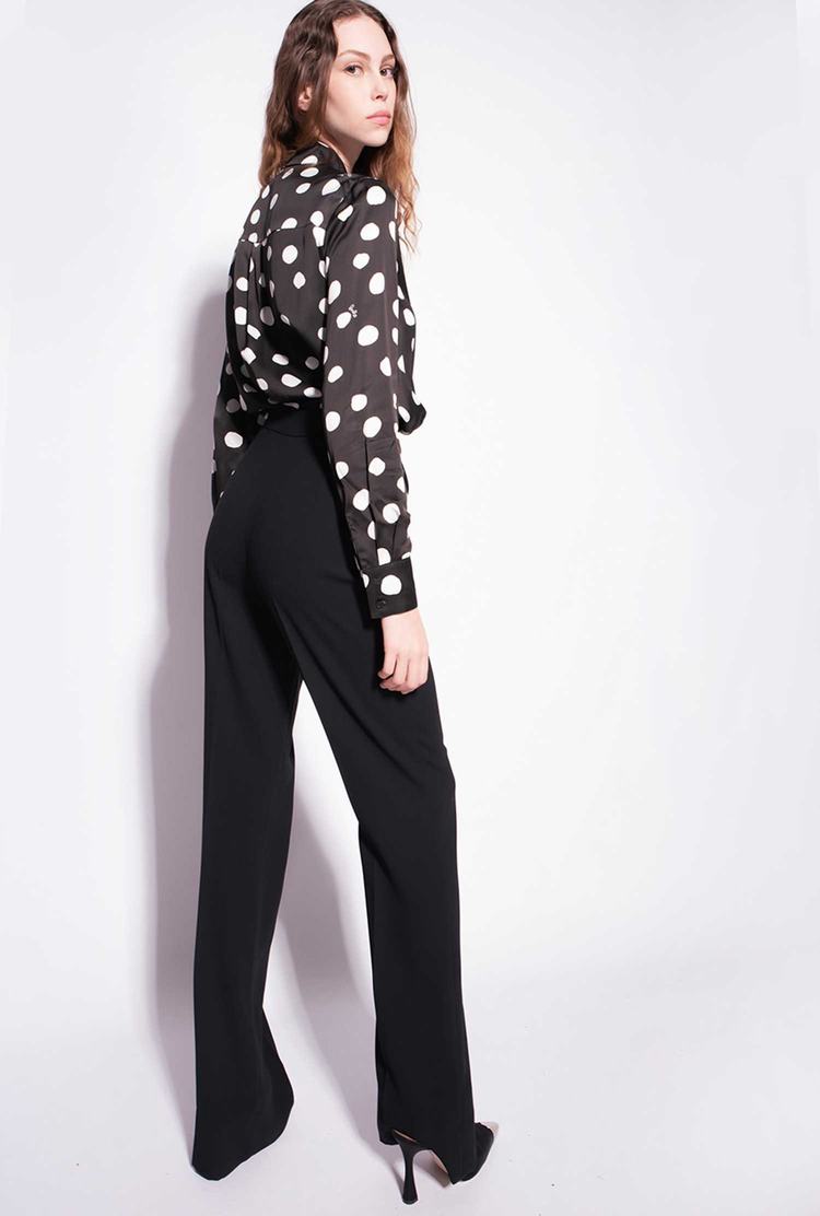 Dámské Košile Pinko Polka-dot Černé Bílé | CZ-18302579