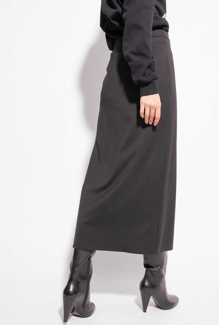 Dámské Sukně Pinko Slit Černé | CZ-14365709