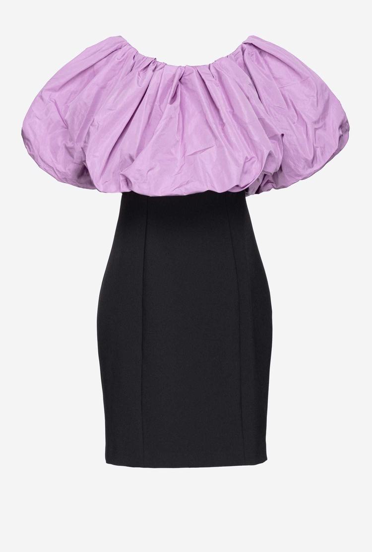 Dámské Šaty Pinko Galleria Taffeta Mini Černé | CZ-23704659