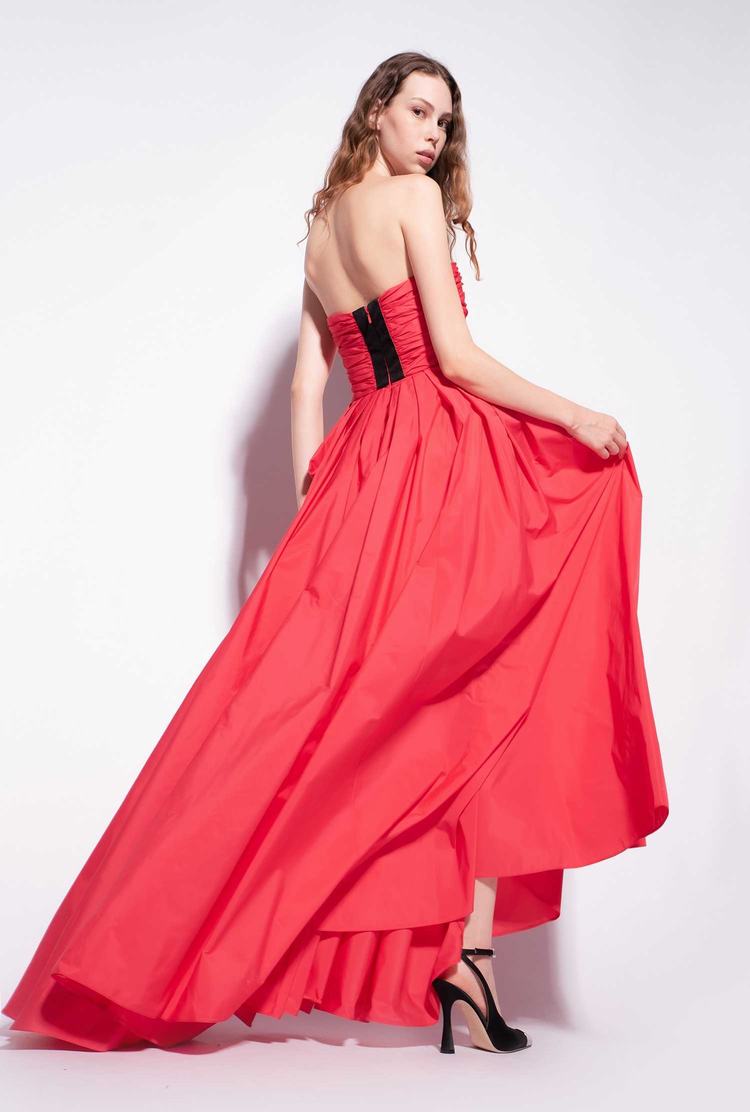 Dámské Šaty Pinko Long Taffeta Růžové | CZ-31859679