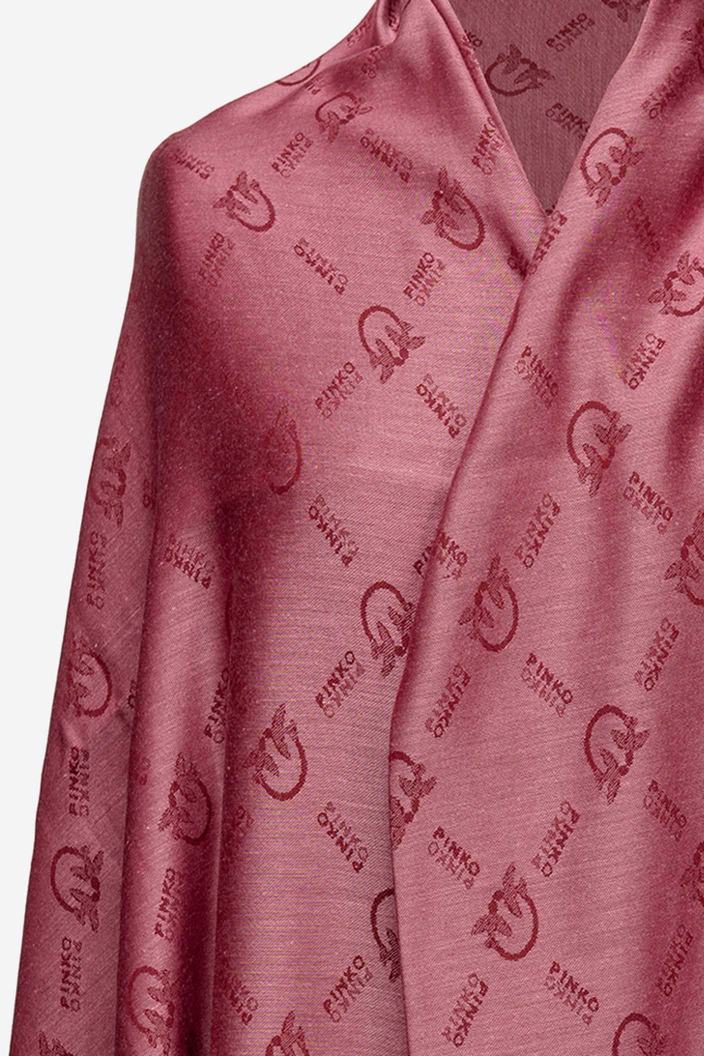 Dámské Šátky Pinko Large Monogram Fuchsie Fialové | CZ-46581039